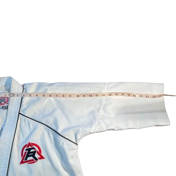 Tiger Rock Kids White Karate Jacket Taekwondo Martial Arts Uniform Gi Size 2/150 - Picture 11 of 11
